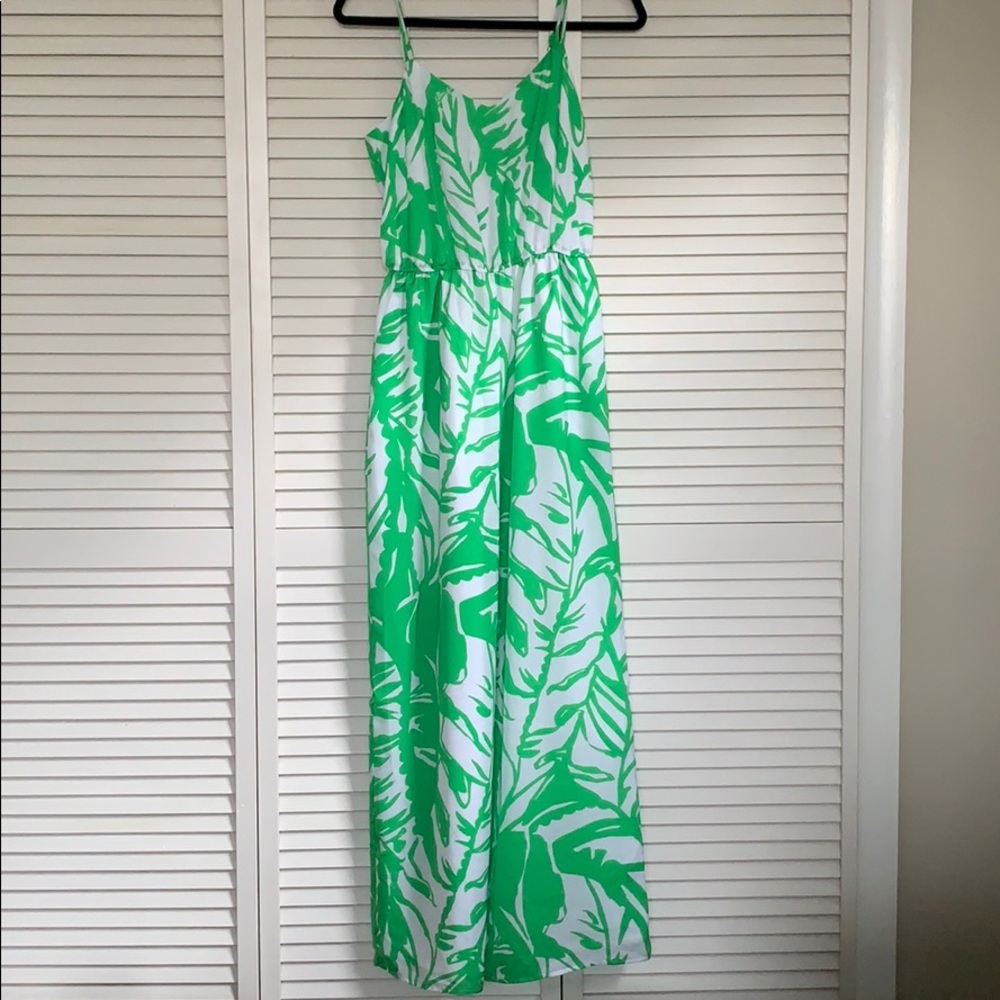 Lilly Pulitzer for Target green jumpsuit romper